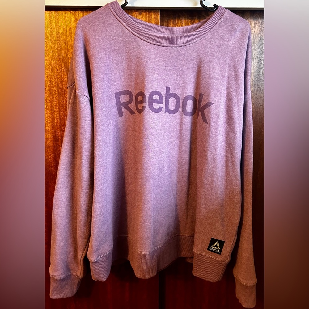Purple Reebok Crew Neck